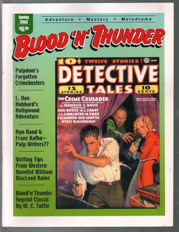 Blood 'n' Thunder-Summer 2003-MGT-Rafael de Soto-ERB-Frank Gruber-FN/VF