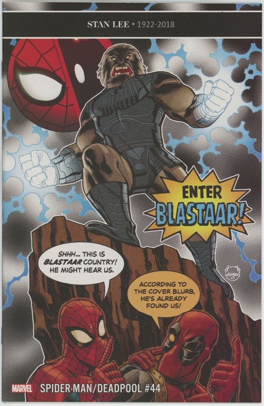 Spider-Man Deadpool #44 (2016) - 9.2 NM- *Blastaar/Negative Zone* 
