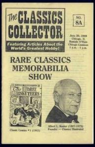 WORLDWIDE CLASSICS NEWSLETTER/The CLASSICS COLLECTOR 8A ILLUSTRATED!