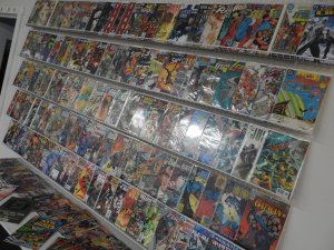 Huge Lot of 140+ Comics W/ Flash, Superman, Batman Avg. FN/VF Condition!