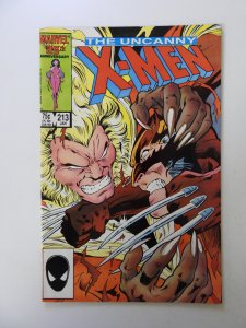 The Uncanny X-Men #213 (1987) FN/VF condition