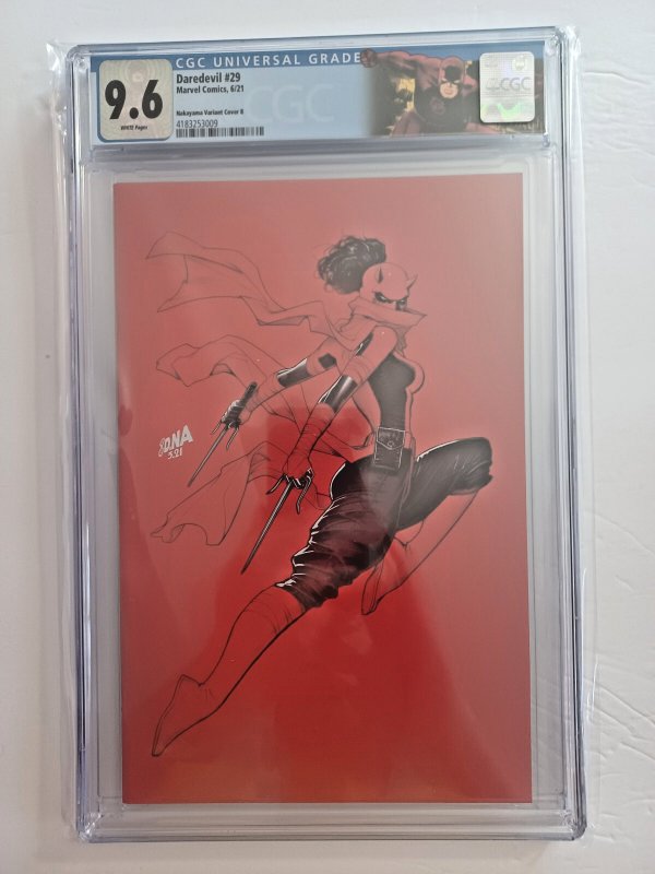 Daredevil #29 - Nakayama Variant Cover B - 2021 - CGC 9.6
