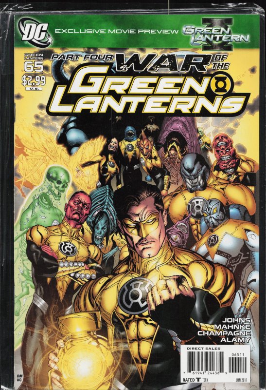 Green Lantern #65 (2011) Green Lantern