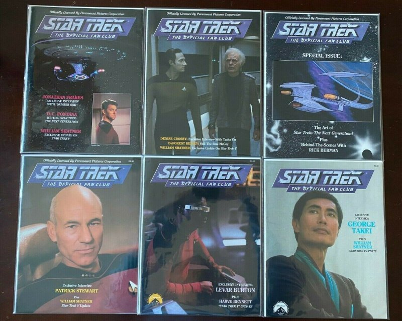 Star Trek Mags lot from:#58-99 Official Fan Club 39 pieces 6.0 FN (1987-94)