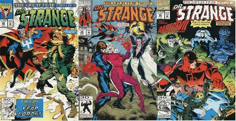 DOCTOR STRANGE (1988) 38-40  The Great Fear