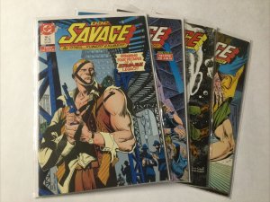 Doc Savage 1-4 1 2 3 4 Lot Set Run Vf Very Fine 8.0 Dc Comics