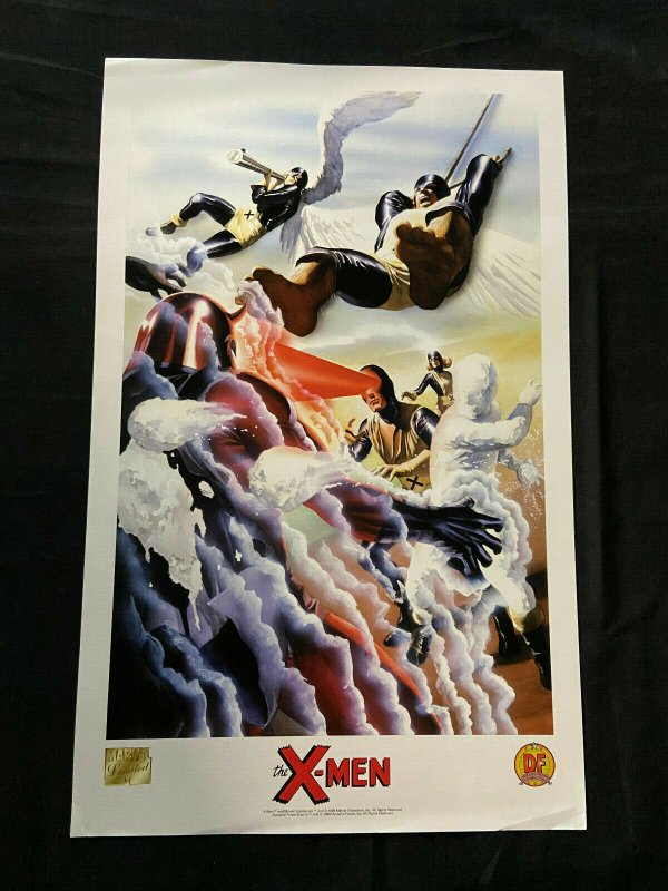 DYNAMIC FORCES X-MEN #1 ALEX ROSS ART PRINT VF