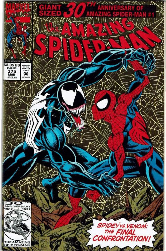 Amazing Spider-Man #375 (1963 v1) Anne Weying She-Venom NM-