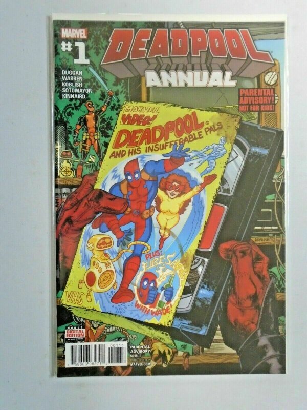 Deadpool Annual #1 A - 4th Series - NM - 2016