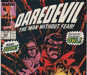 Daredevil(vol. 1)# 264 DD vs The Owl !