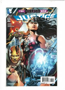 Justice League #42 VF+ 8.5 DC Comics 2015 Darkseid War pt.2 