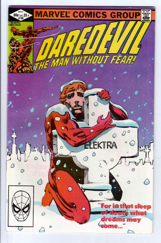 Daredevil #182 (May-82) NM/NM- High-Grade Daredevil