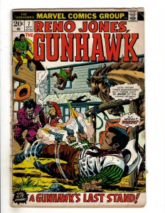 The Gunhawks #7 (1973) EJ6