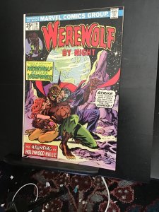 Werewolf by Night #19  (1974) Dracula X over key!  VG/FN Wow!