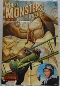 WHERE MONSTERS DWELL Promo Poster, 24 x 36, 2015, MARVEL, Unused 193