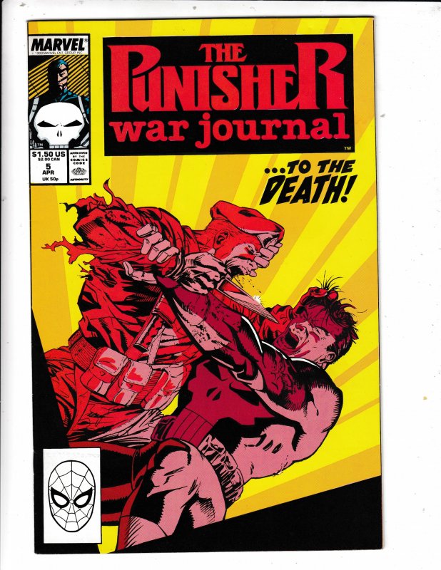 The Punisher War Journal #5 (1989) MARVEL COMICS