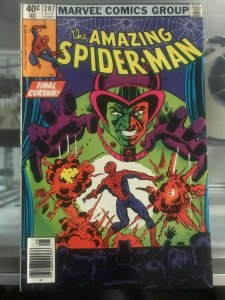 THE AMAZING SPIDER MAN #207 - MESMERO'S REVENGE! 1980