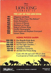1994 Lion King Series II Trading Card #169