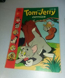 Tom and Jerry (Dell/Gold Key) #89 cartoon comics 1951 golden age funny animal