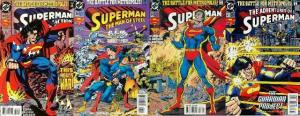 SUPERMAN BATTLE FOR METROPOLIS parts 1-4 Complete XOVER