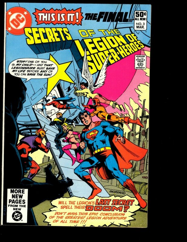 12 DC Comics Secrets of the Legion 1 2 3 Legion Of Super-Heroes '85 1 +MORE GK32 