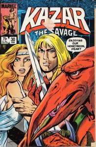 Ka-Zar the Savage #30 (1984) Ka-Zar