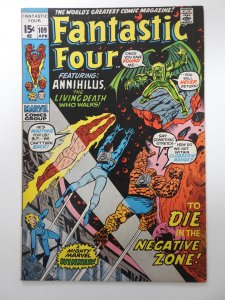 Fantastic Four #109 (1971) vs Annihilus! Beautiful VF Condition!!