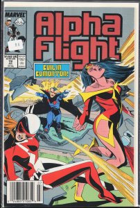Alpha Flight #72 (1989) Alpha Flight