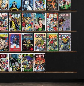 Huge Lot 150+ Comics with Bloodshot, Wolverine, Eternal Warrior & More!