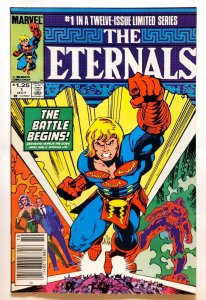 Eternals, The (Ltd. Series) #1 Newsstand (Oct 1985, Marvel) 6.5 FN+