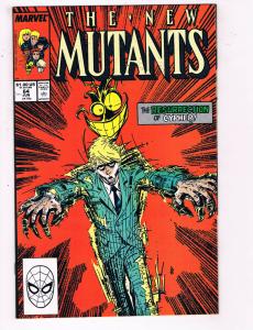 The New Mutants #64 VF Marvel Comics Comic Book X Men June 1988 DE24