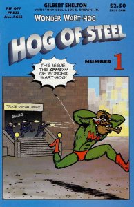 Wonder Wart-Hog, Hog of Steel #1 FN; Rip Off | save on shipping - details inside