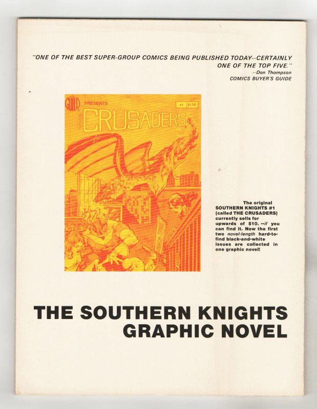 Southern Knights: The Graphic Novel! Great Looking Book!