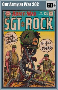 Our Army at War 202 (1969) GD+ Silver Age DC Comics