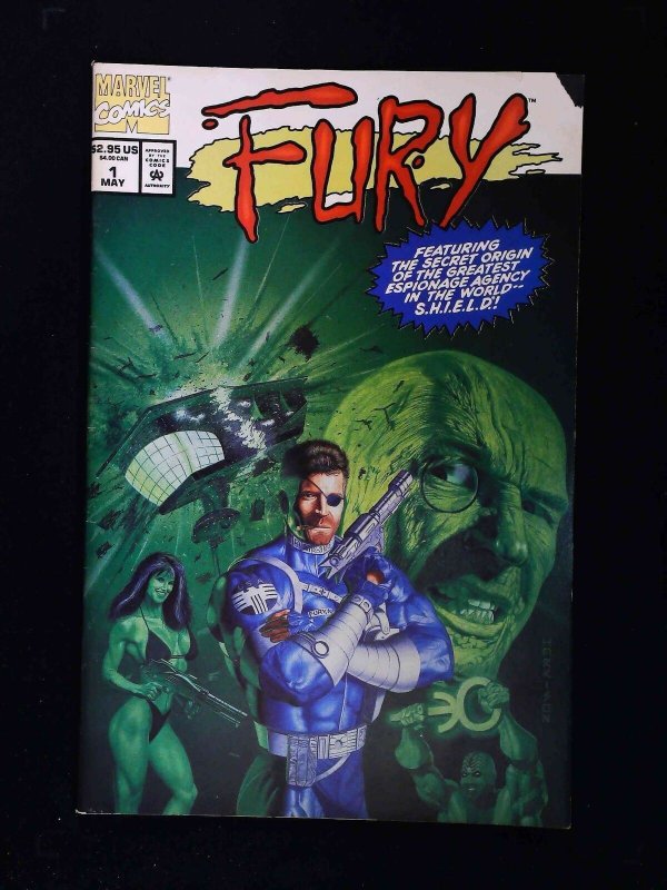 Fury #1  Marvel Comics 1994 Vf