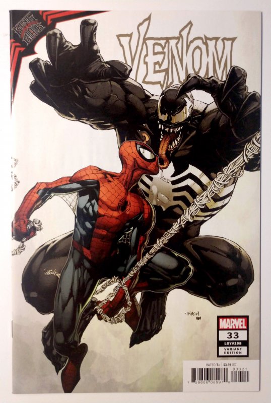 Venom #33 (9.4, 2021) David Finch - Spider-Man vs Venom (1:50)