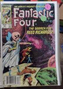 Fantastic Four  # 261 1983 MARVEL JOHN BYRNE  NEWSTAND VARIANT search for reed