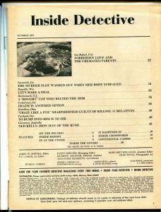Inside Detective 10/1975-Dell-Forbidden Love-strangulation cover-lurid-FN