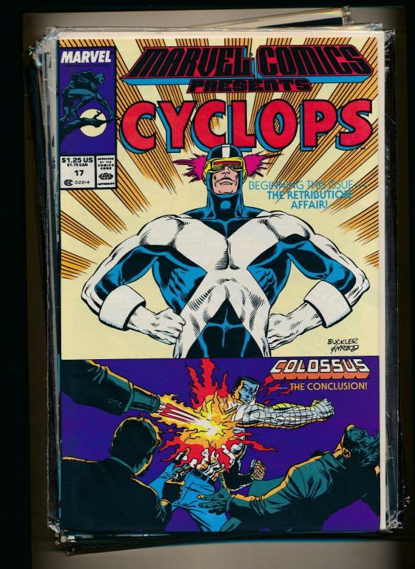 Set of 6-Marvel Comics Presents CYCLOPS #17-24 FINE/VERY FINE (PF583) 