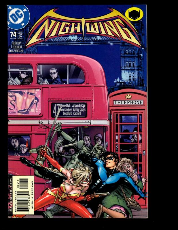 12 Nightwing DC Comics #67 68 69 70 72 73 74 75 76 77 78 79 Batman Superman GK10