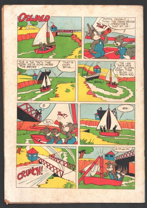 Oswald the Rabbit- Four Color Comics #225 1949-Dell-Walter Lantz