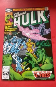 The Incredible Hulk #254 Direct Edition (1980)vs the ufoes