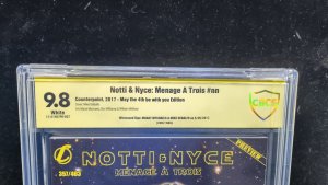 Notti & Nyce: Menage A Trois #nn - Signed 2x - 357/403 - CBCS 9.8 - 2017
