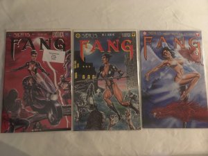 FANG #1, 2, 3 Signed Copies, VFNM Condition