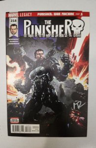 Matt Rosenberg signed The Punisher #218 (2018) with Certificate of Authenticity