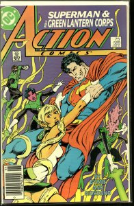 Action Comics #589 (1987) Green Lantern Corps