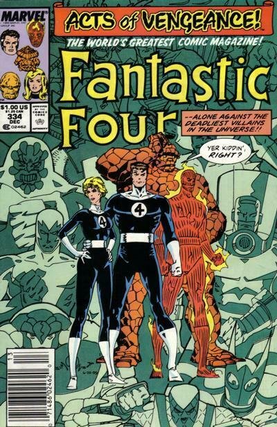 Fantastic Four (Vol. 1) #334 (Newsstand) VG; Marvel | low grade comic - save on