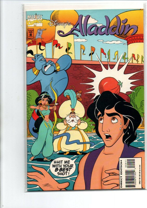 Disney's Aladdin #9 - Marvel - 1994 - Very Fine/Near Mint