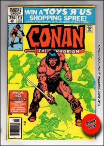 Conan the Barbarian #115 (1980) ESTIMATED VF 8.0 [•ID#131]