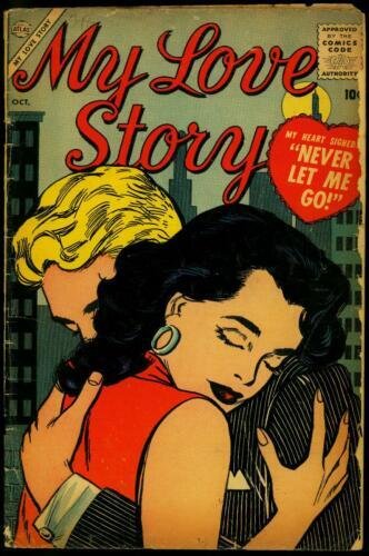My Love Story #4 1956- Atlas Romance- Vince Colletta VG 
